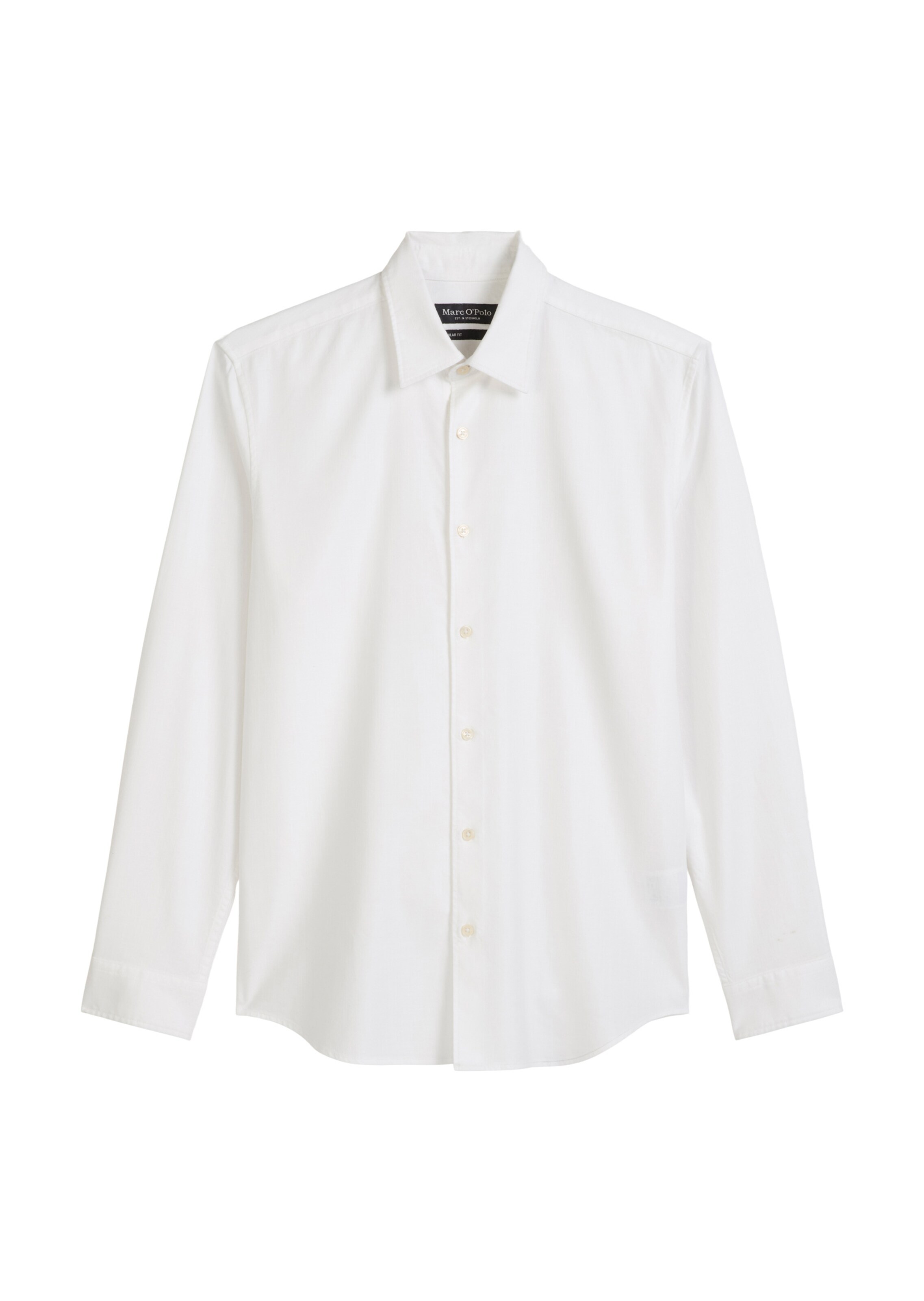 Marc O'Polo Button Up Shirt in White: front