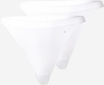 TRIUMPH - Tanga 'Smart Natural' em branco: frente