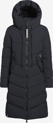 Manteau d’hiver 'Mikia2' khujo en bleu : devant