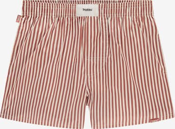 Pockies - Loosefit Pantalón en rojo: frente