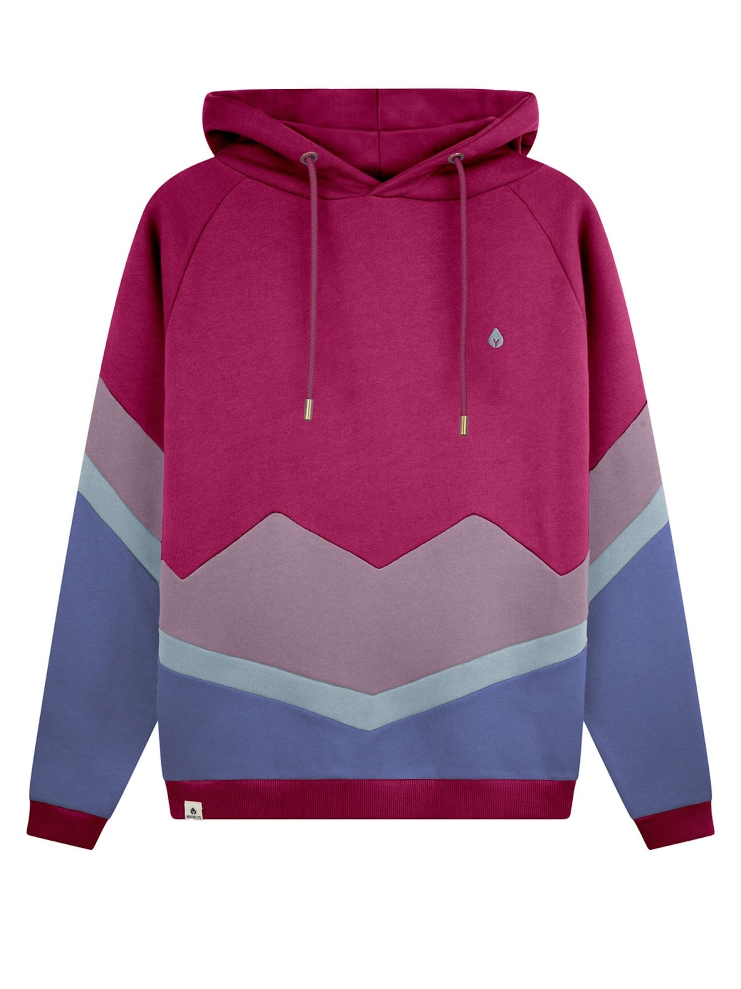 NOORLYS Sweatshirt 'BEEVERN' in Pink: front