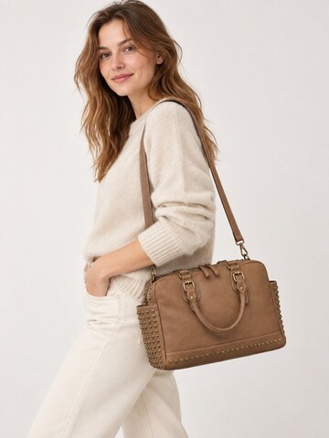 COLLEZIONE ALESSANDRO Shoulder Bag 'Boho' in Brown