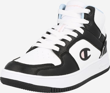 Champion Authentic Athletic Apparel High-Top Sneakers 'REBOUND 2.0' in White: front