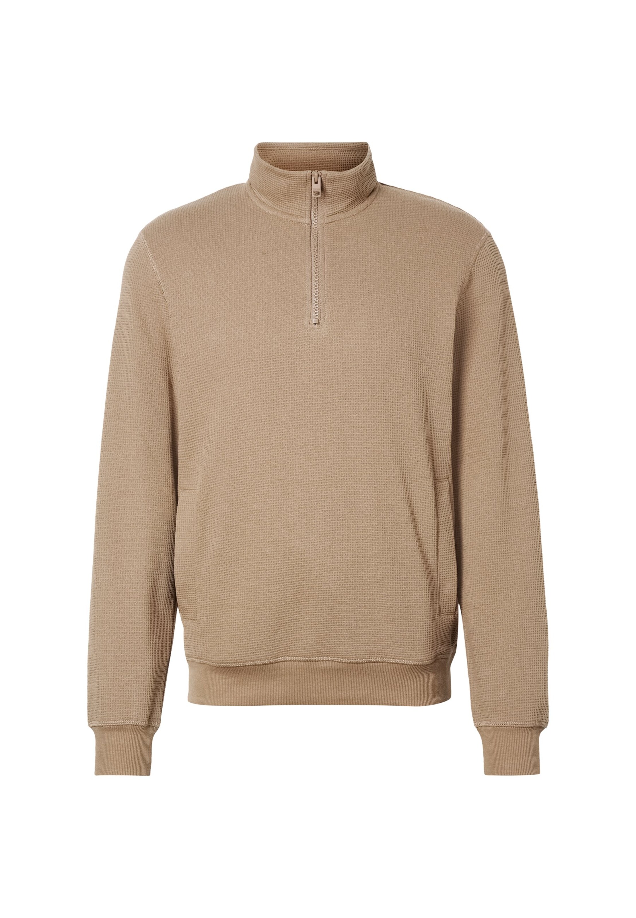 s.Oliver Sweatshirt in Brown: front