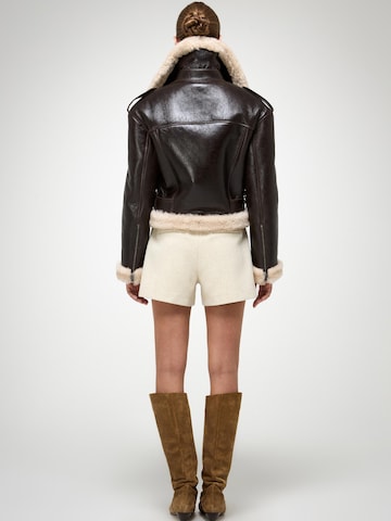 V S P Winterjacke 'Tierra' in Braun