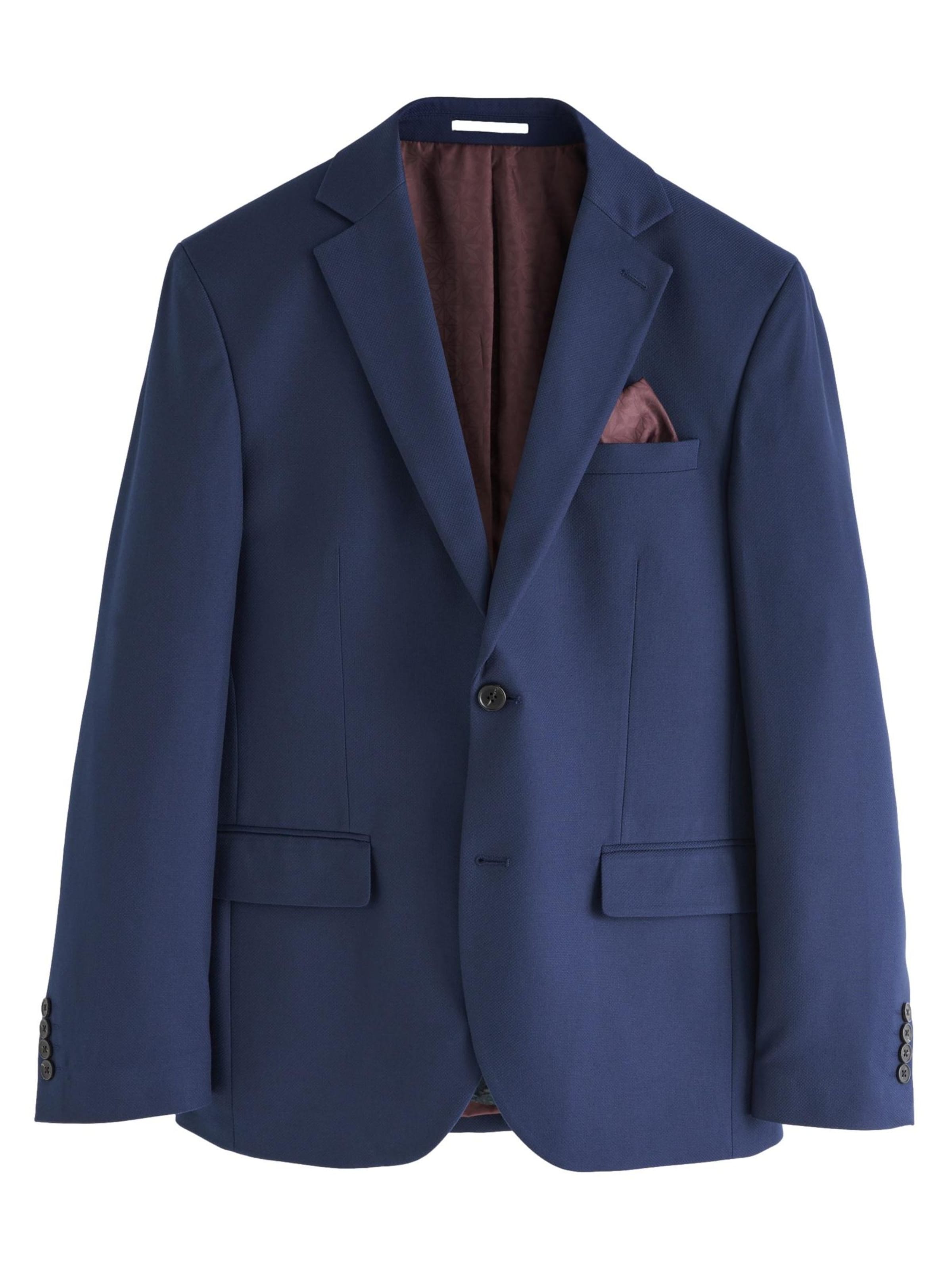 Next Rovný strih Sako - Modrá: predná strana