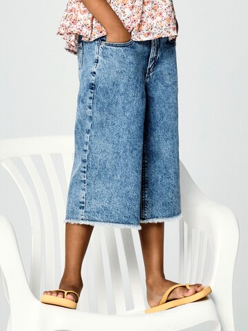 Baggy Jean NAME IT en bleu : devant