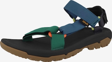 TEVA Hiking Sandals in Blue: front