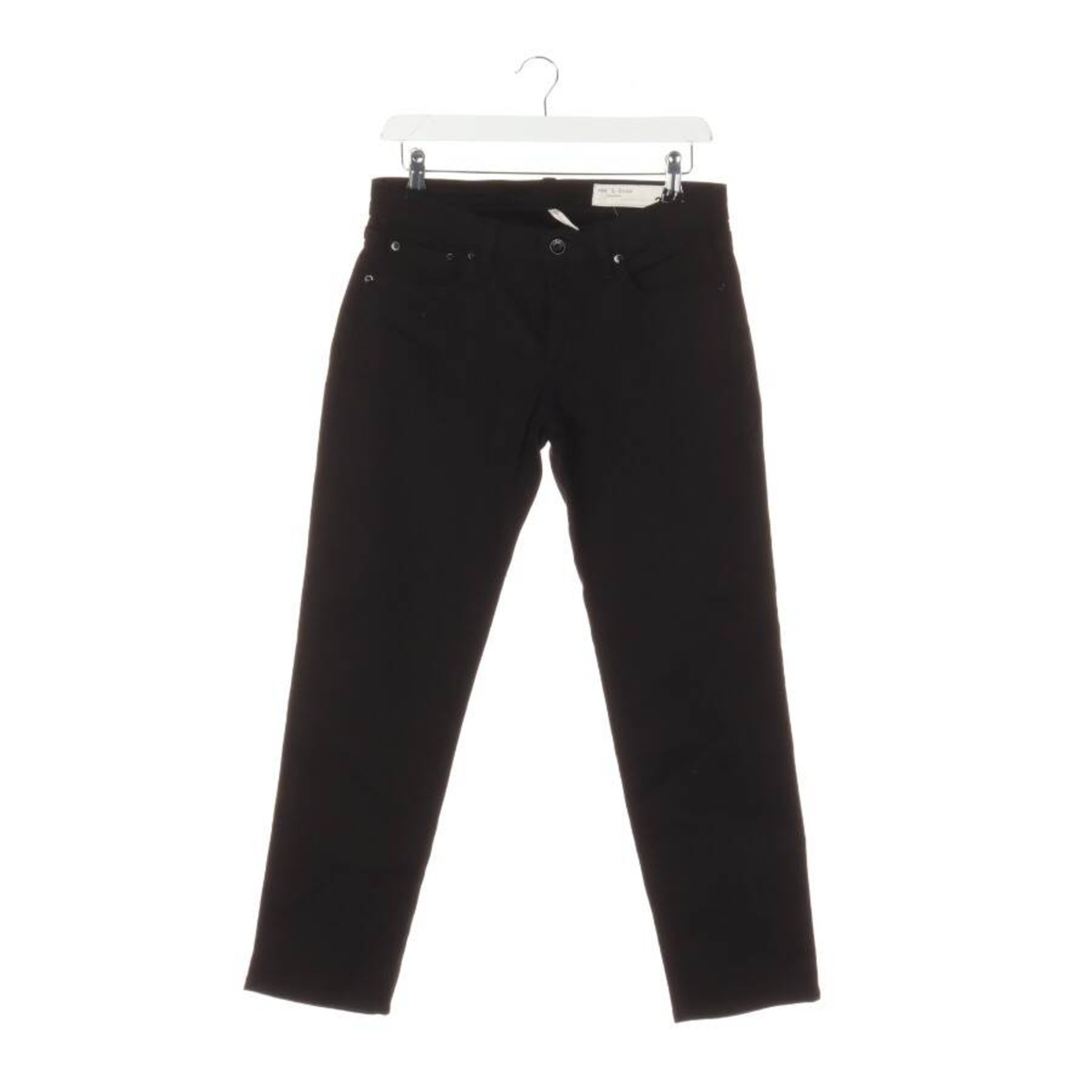 rag & bone Jeans in 26 in Black: front