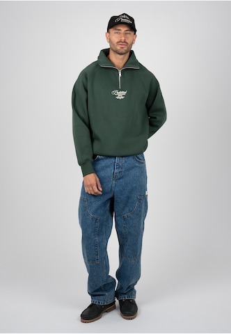 Prohibited - Sweatshirt 'College Days' em verde