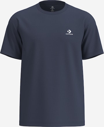 CONVERSE Футболка в Синий: спереди