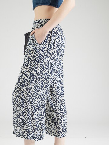 ICHI Regular Broek in Blauw