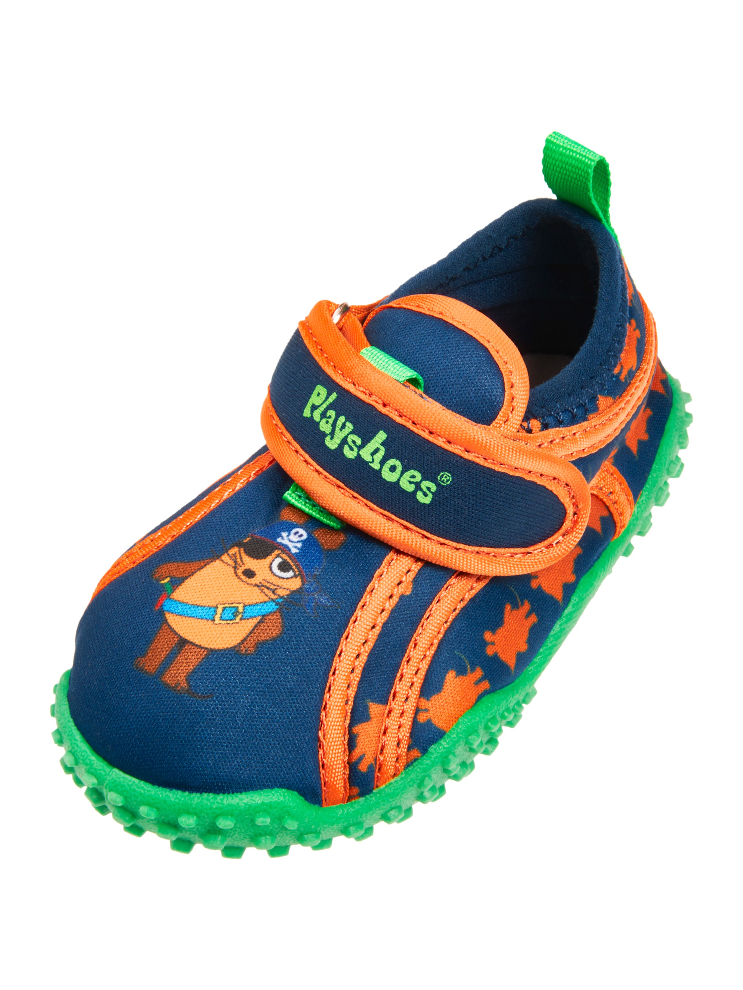 PLAYSHOES Ranna- ja ujumisjalats 'Pirat', värv sinine