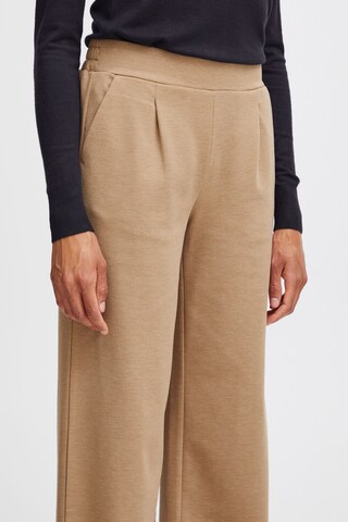 b.young Wide leg Pants ' Rizetta ' in Brown