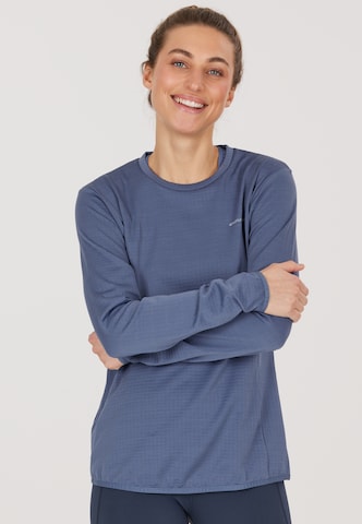 ENDURANCE Performance Shirt 'Leah' in Blue: front