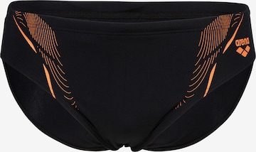 ARENA Badehose  'GRAPHIC' in Schwarz