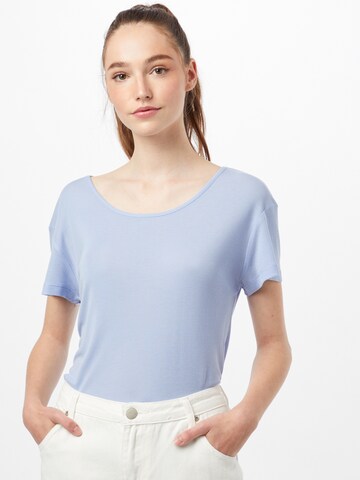 mbym Shirt 'Lucianna' in Blauw: voorkant