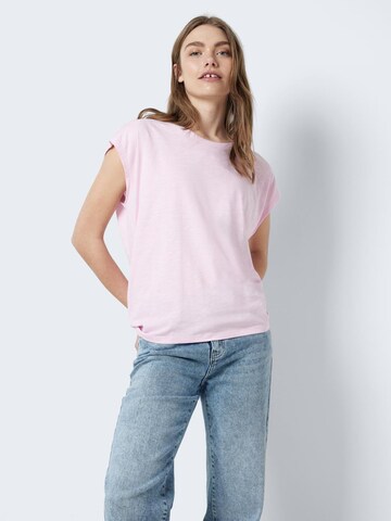 Noisy may T-Shirt 'MATHILDE' in Pink