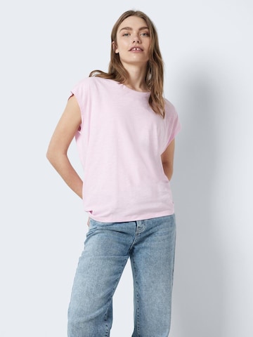 Noisy may Μπλουζάκι 'MATHILDE' σε ροζ