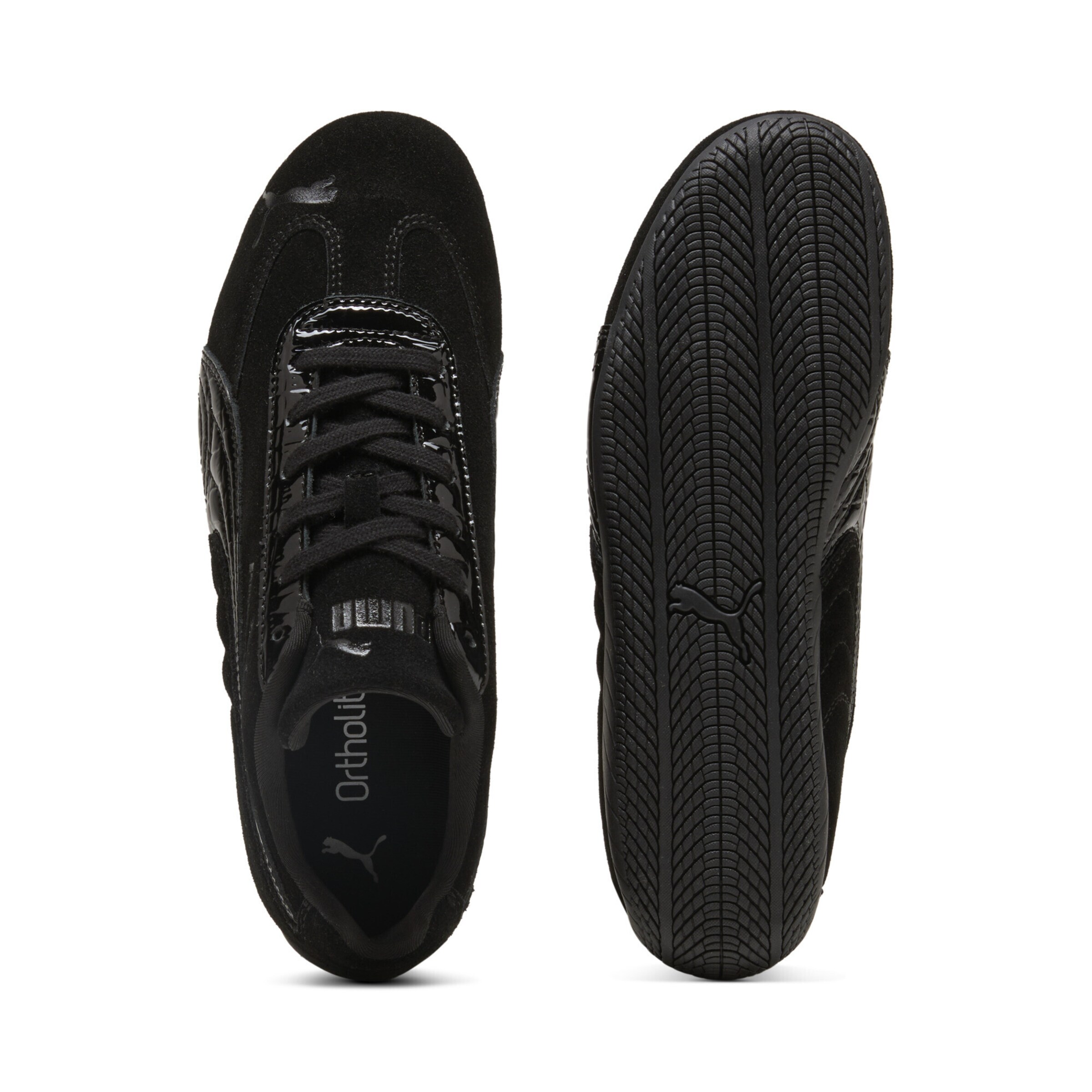 PUMA Sneakers laag 'Speedcat' in Zwart