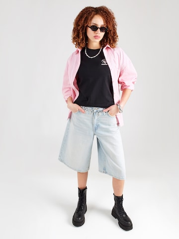 CONVERSE - Camiseta en negro