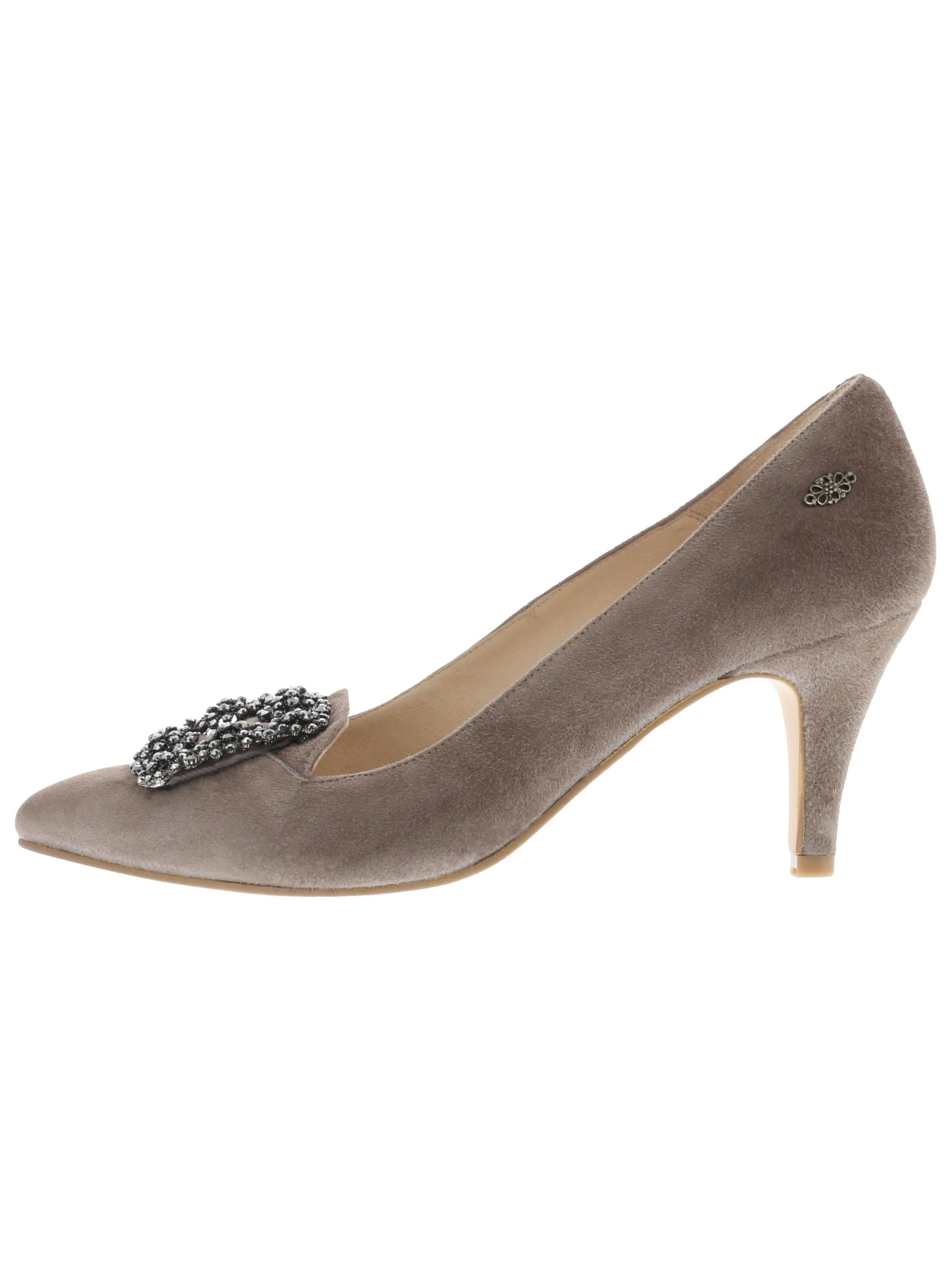 XAVER LUIS Schuhmanufaktur Pumps 'Marcia' in 36 in Taupe, Item view