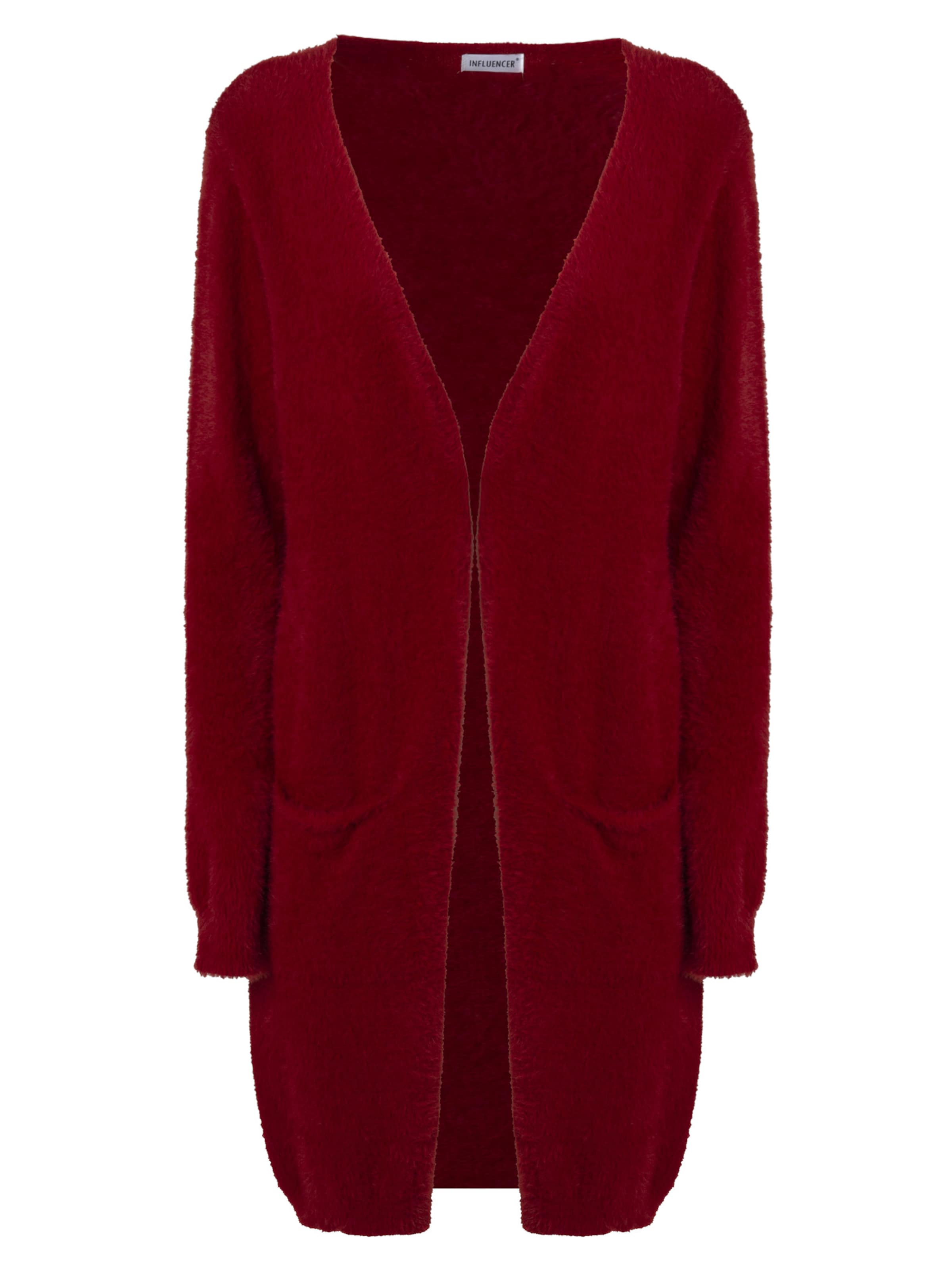 Influencer Kampsun, värv punane: eest vaates