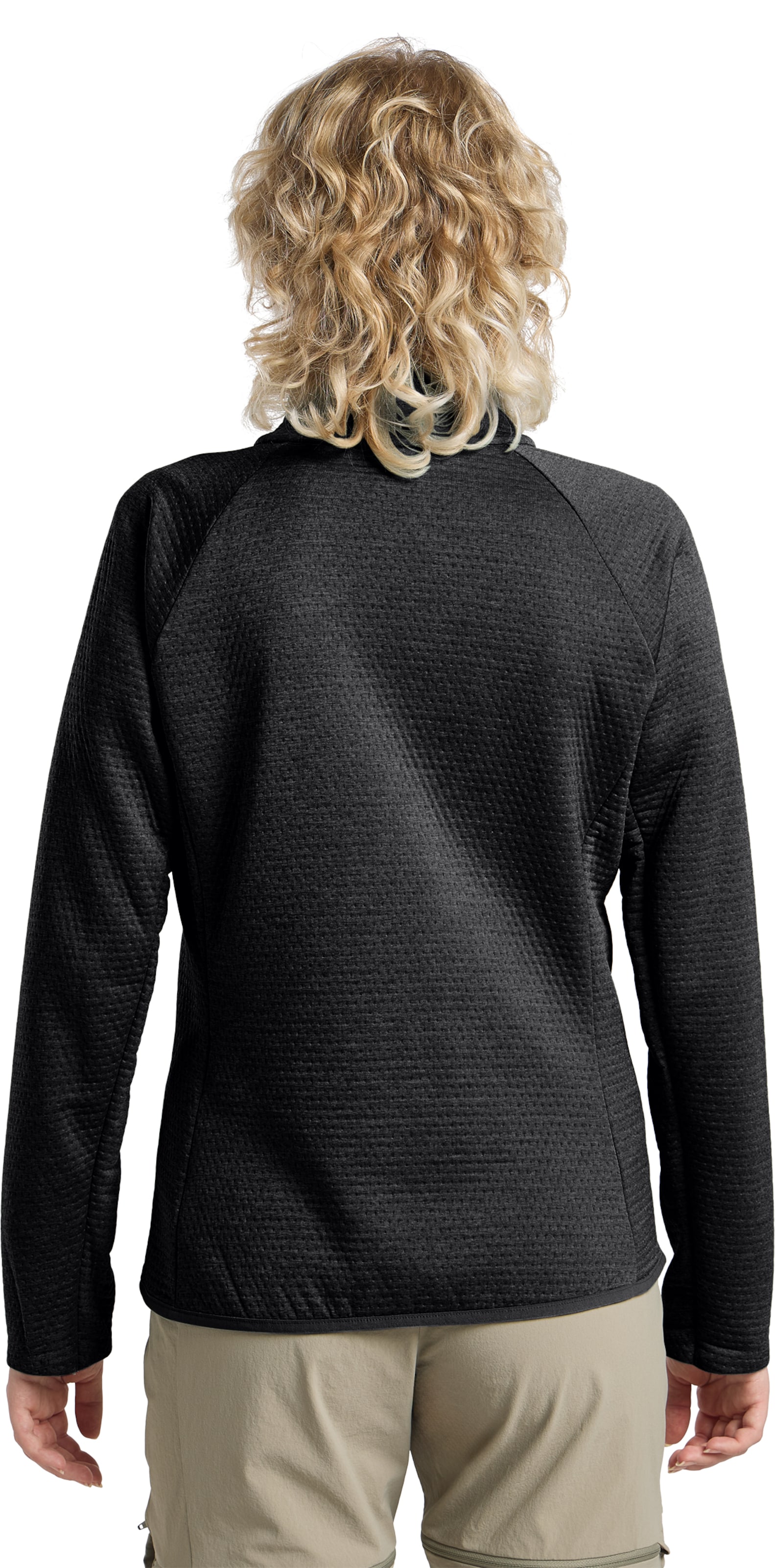 Veste en polaire fonctionnelle JACK WOLFSKIN en noir