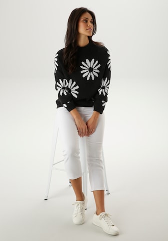 Aniston SELECTED Sweater in Black