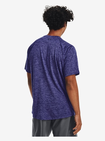 UNDER ARMOUR Regular Fit Funktionsshirt 'Tech 2.0' in Blau