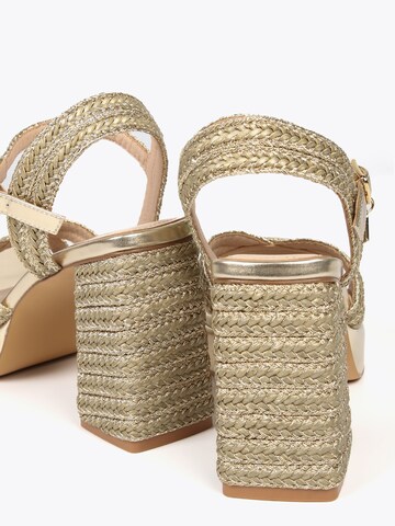 Lola Casademunt Sandal i guld