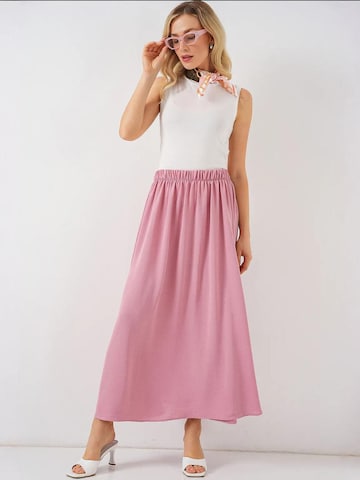 Bigdart Skirt in Pink