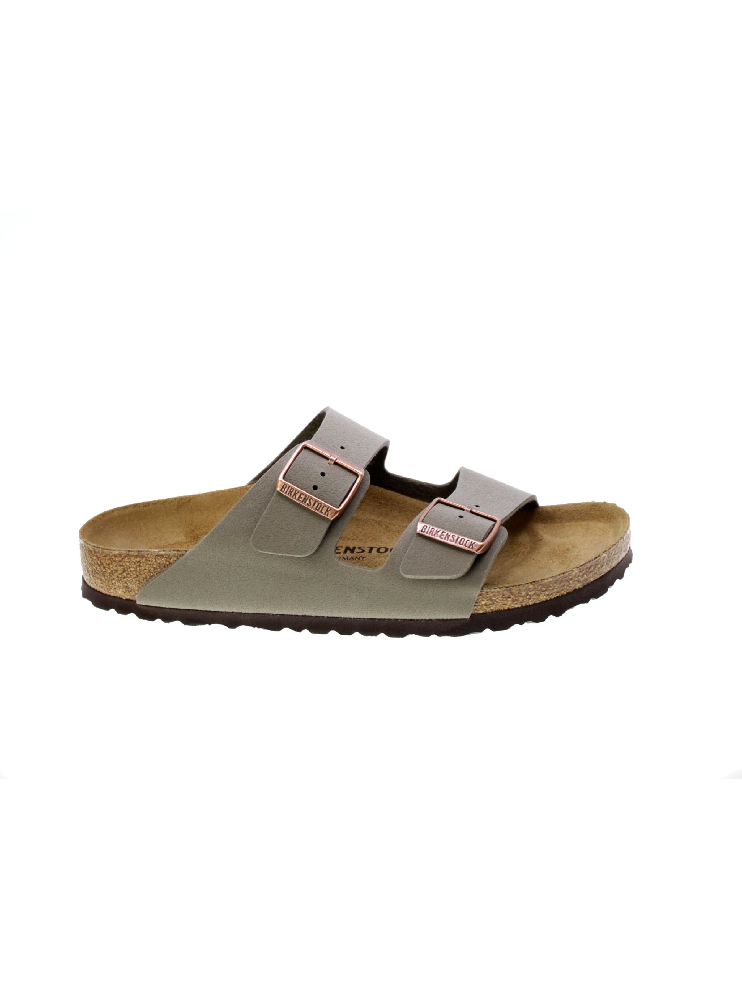 Sandalo di BIRKENSTOCK in grigio: frontale