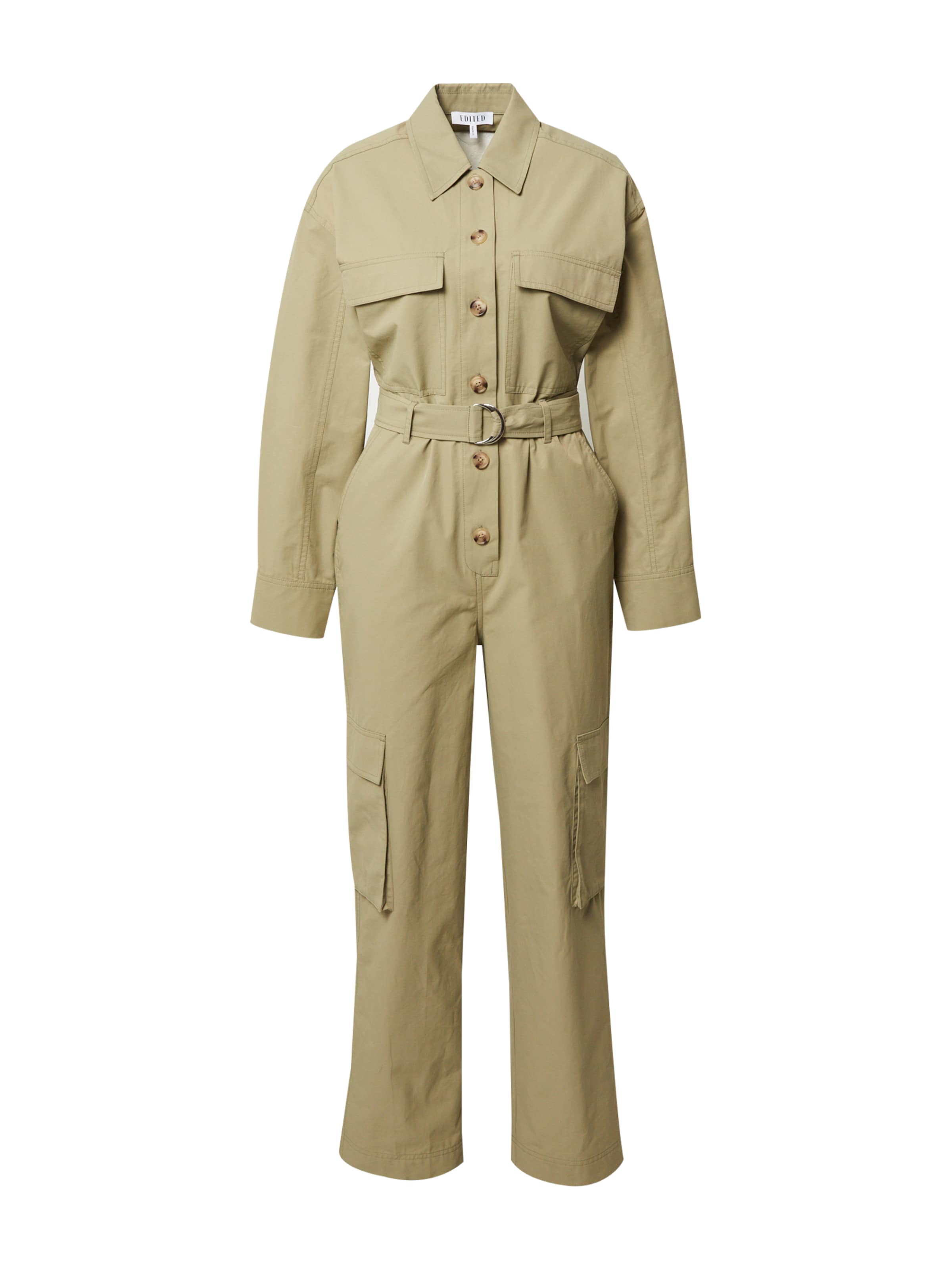 EDITED Jumpsuit 'Loreen' in Beige: front