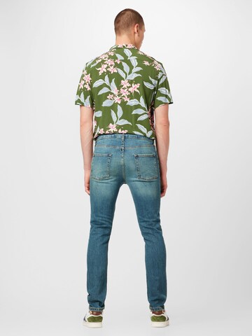 TOPMAN Skinny Jeans i blå