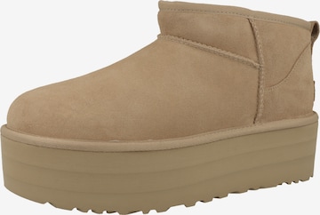 Boots 'Classic Ultra' UGG en beige : devant