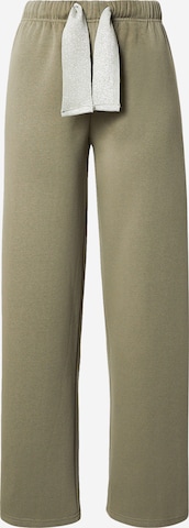 PIECES Штаны 'PCCHILLI' в Зеленый: спереди