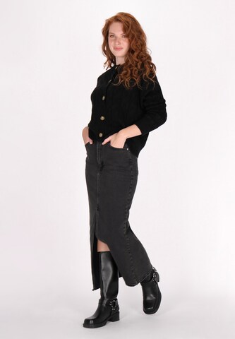 DreiMaster Vintage Knit cardigan in Black
