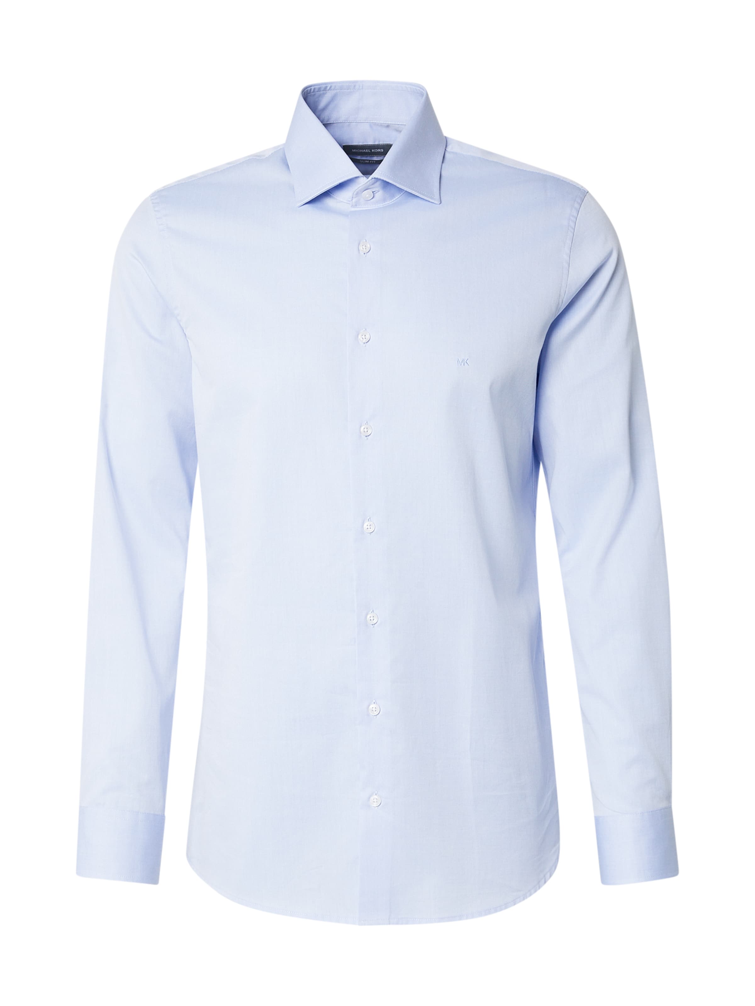 Coupe slim Chemise Michael Kors en bleu : devant