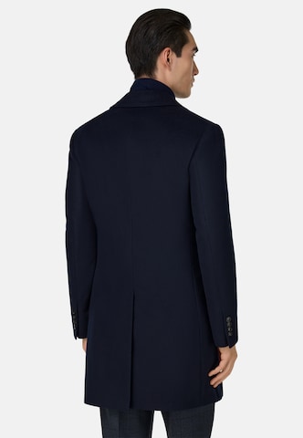 Boggi Milano Between-seasons coat in Blue