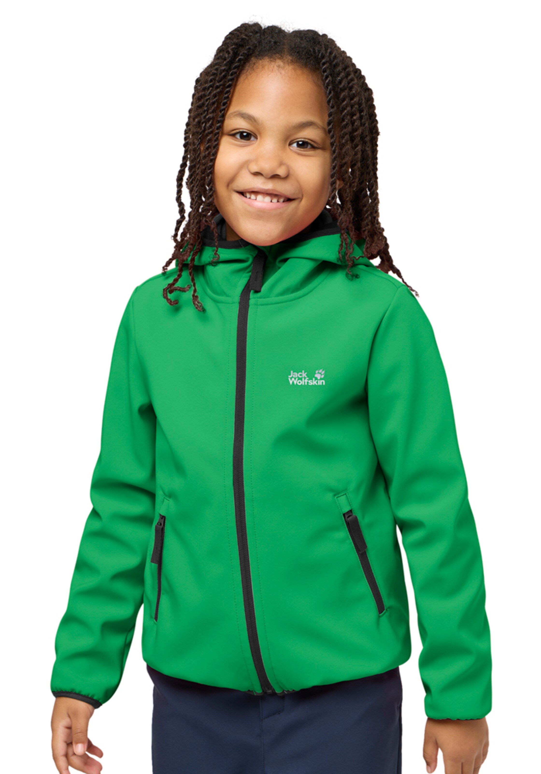 JACK WOLFSKIN Outdoor jacket in Green