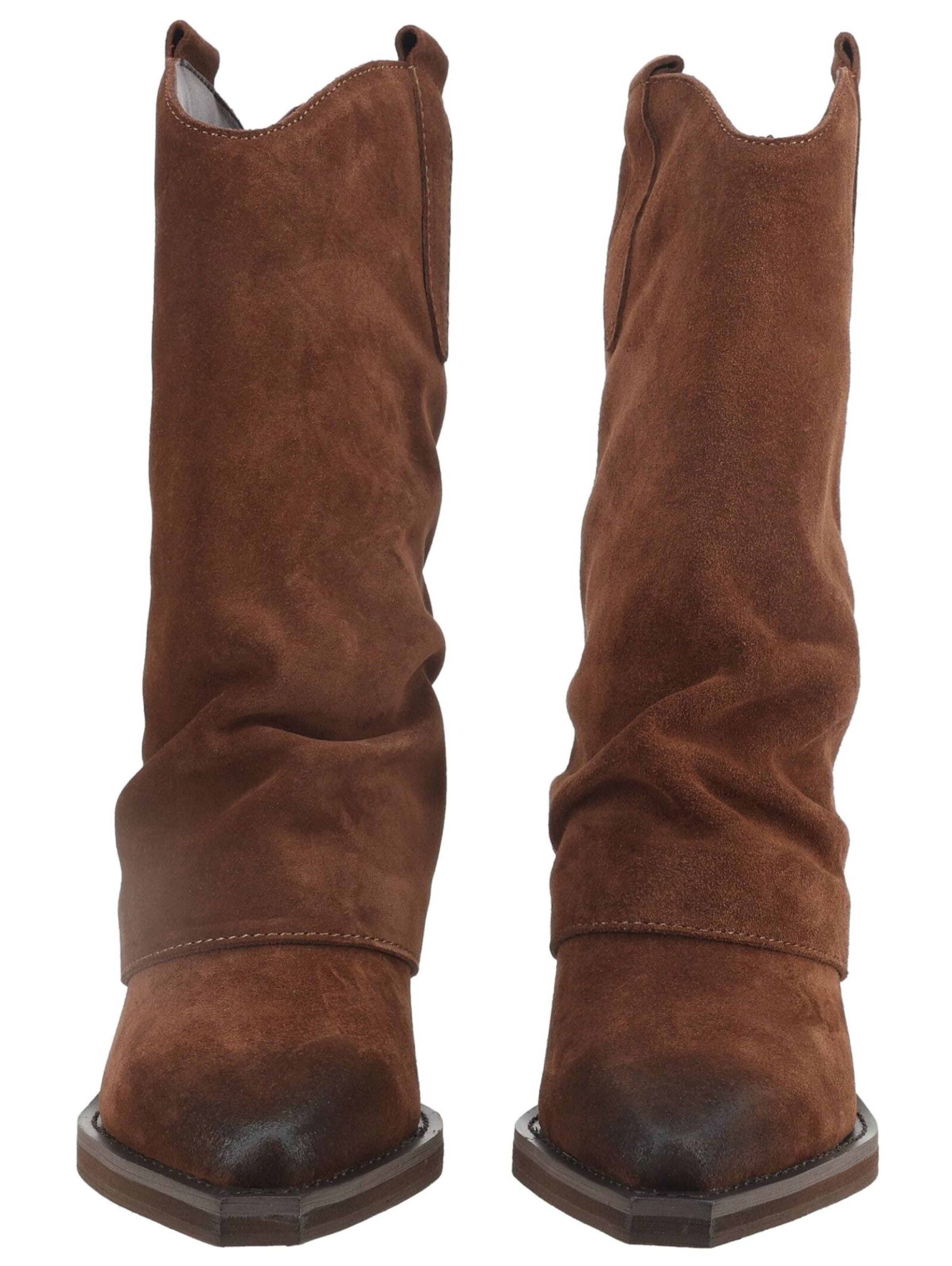 Bottes de cowboy Alma En Pena en beige