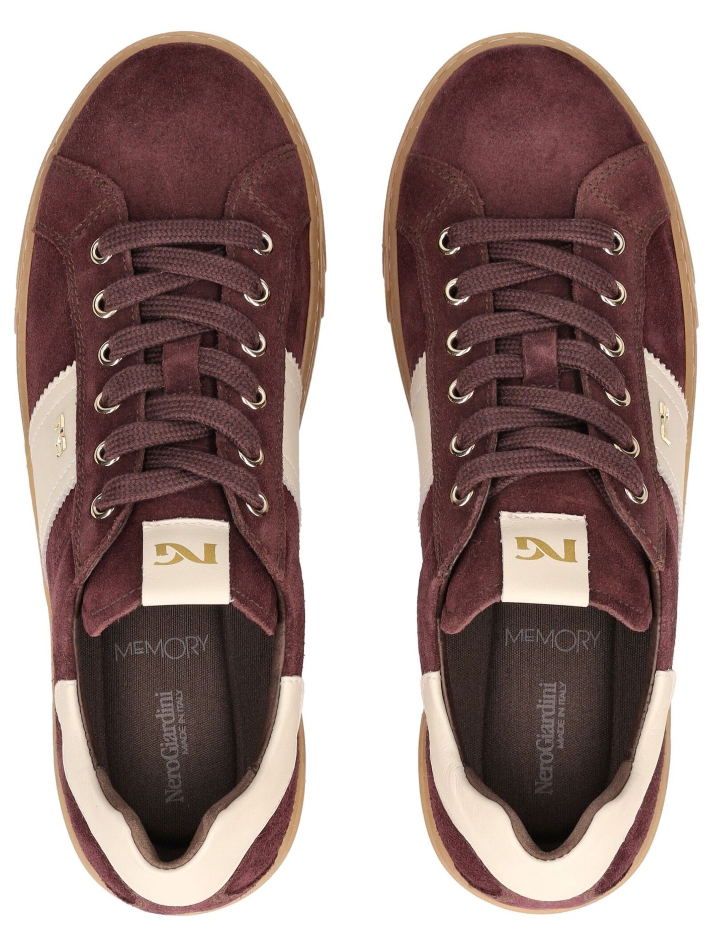 Baskets basses Nero Giardini en marron