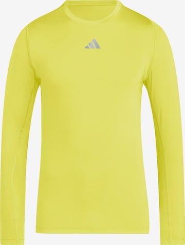 ADIDAS PERFORMANCE Funktionsshirt in Gelb: Vorderseite