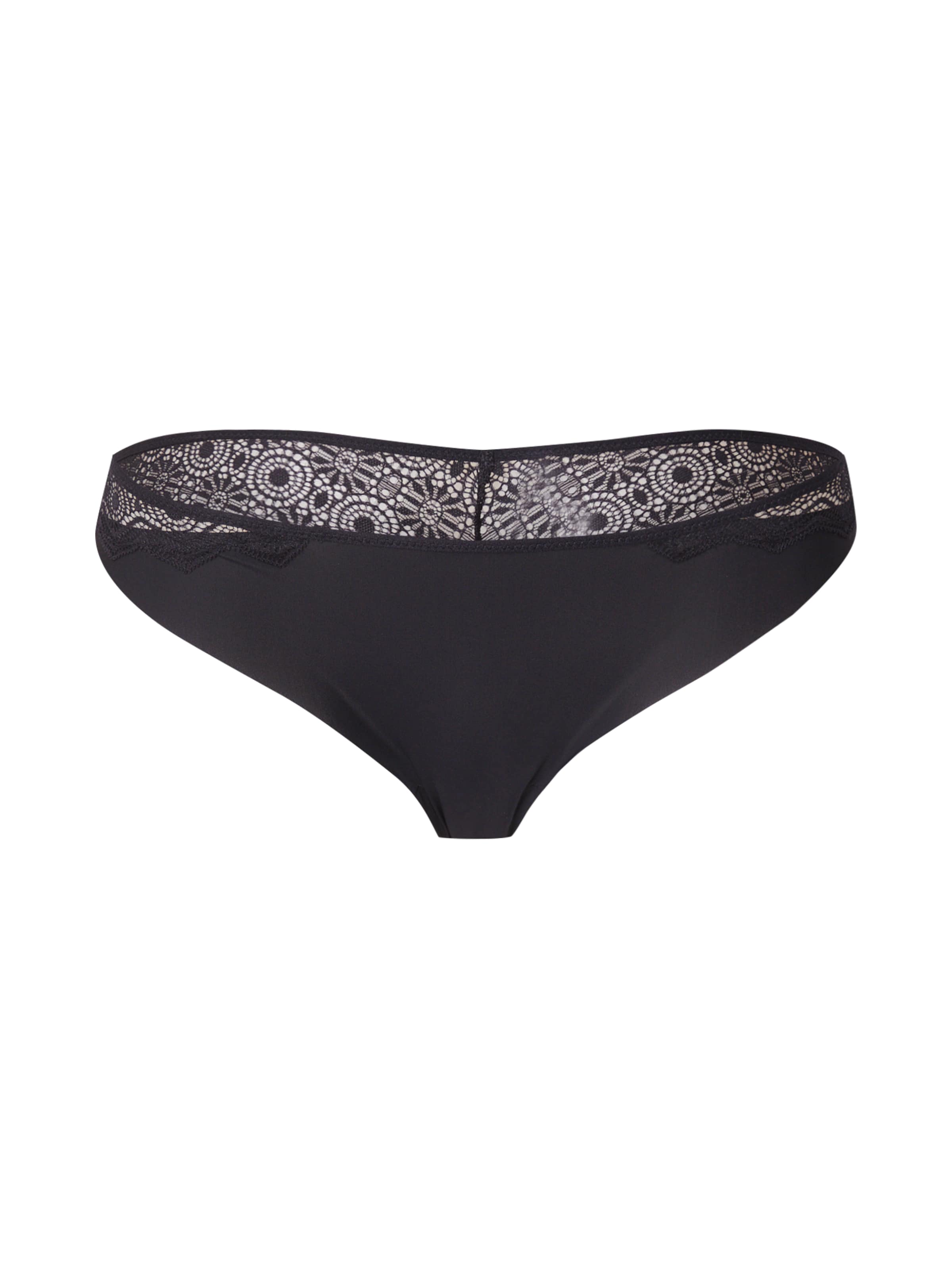 PASSIONATA - Tanga 'GEORGIA' en negro: frente