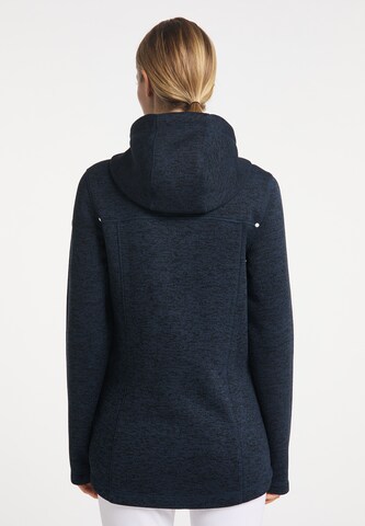 DreiMaster Maritim Fleece jas in Blauw