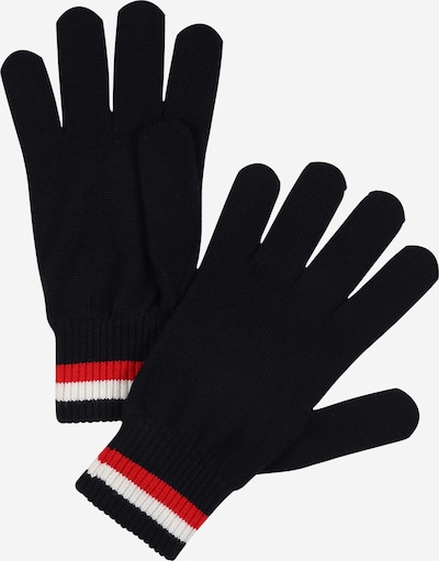 TOMMY HILFIGER Gants 'CORPORATE' en bleu / rouge / blanc, Vue avec produit
