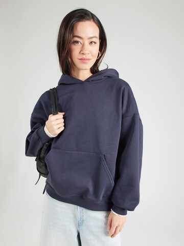 WEEKDAY Majica | modra barva: sprednja stran