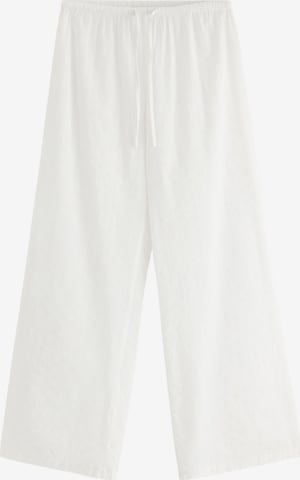 balta Lindex Pižaminės kelnės: priekis