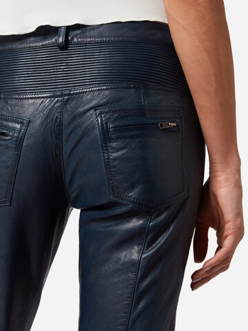 RICANO Slimfit Hose 'Donna' in Blau